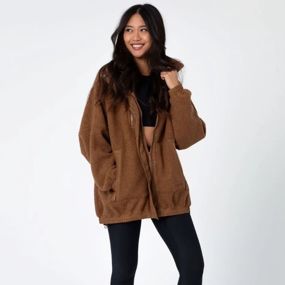 SAVII Jackets & Blazers - SAVII Janene Sherpa Jacket